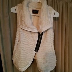 Faux fur luxe vest